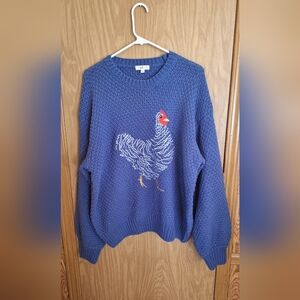 Oversized Chicken Sweater